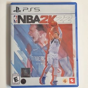 ​NBA 2K22 (PlayStation 5) - Luka Dončić Cover - Clean & Tested!
